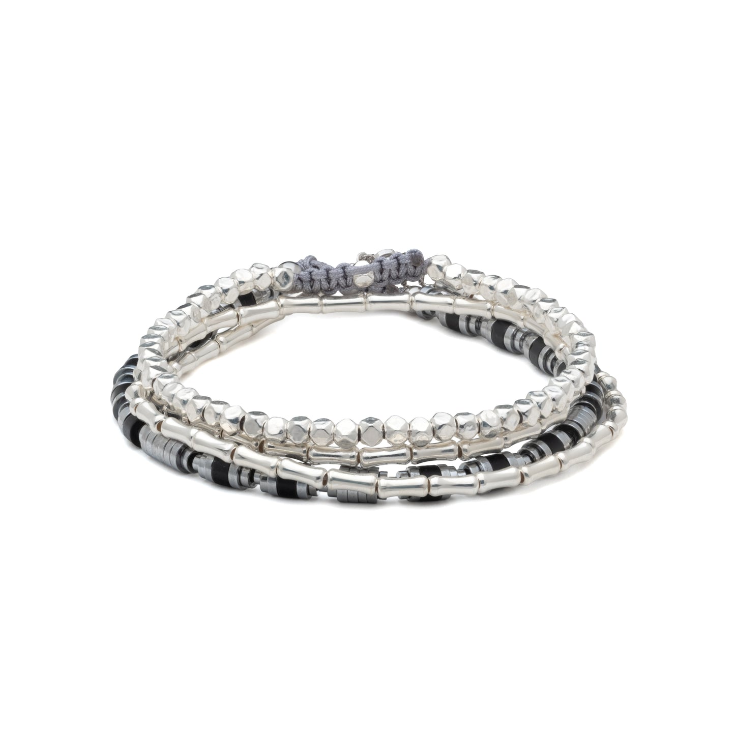 Full set 925 silver - Black Rock