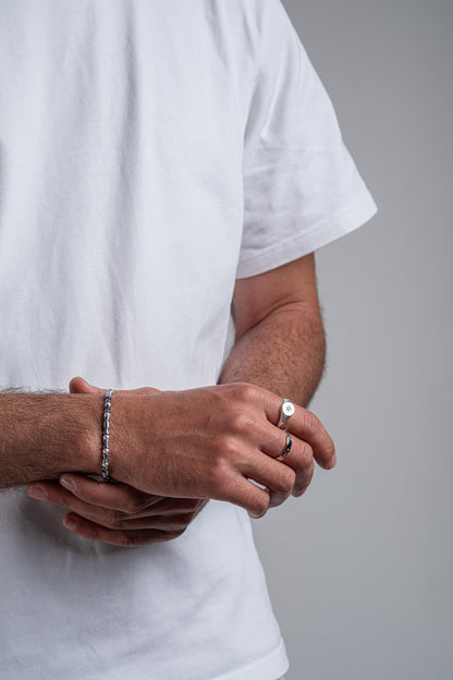Fully handmade - White Pearl