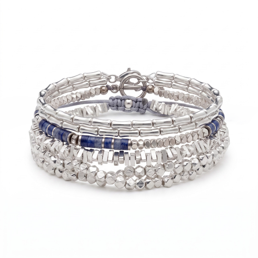 Full Set Silver&Blue - Monaco