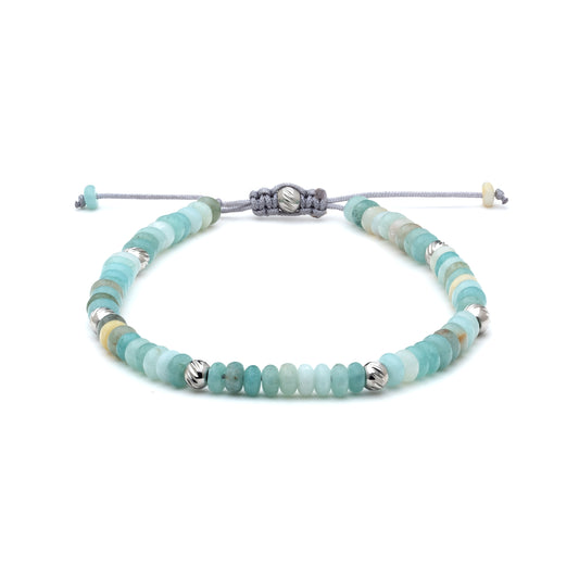 Fully handmade - blue stones