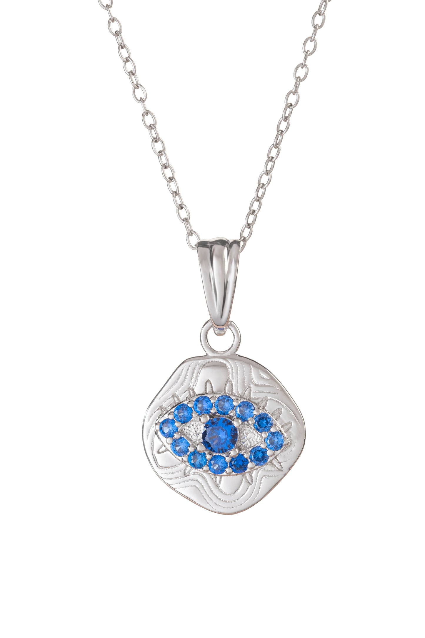 Silver 925 Chain & Striking blue eyes